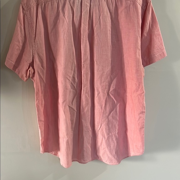 Old Navy Pink Casual Button Down Shirt Relaxed Fit - Picture 8 of 9